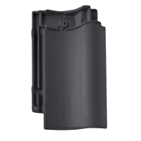 Керамическая черепица Braas Агат 12V, Anthrazit