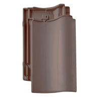 Керамічна черепиця Braas Агат 12V, Dunkelbraun