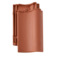 Керамическая черепица Braas Агат 12V, Naturrot