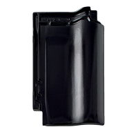 Керамічна черепиця Braas Heisterholzer Rubin 11V, Tiefschwarz