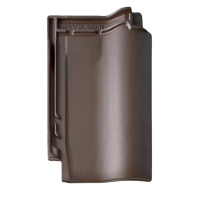 Керамічна черепиця Braas Hainstädter Rubin 11V, Dunkelbraun