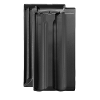 Керамическая черепица Braas Гранат 13V,  Антрацит