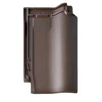Керамічна черепиця Braas Heisterholzer Rubin 11V, Dunkelbraun