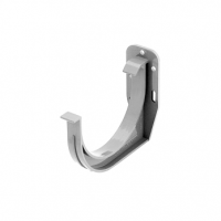 Держатель желоба, пвх, d-75 мм, белый, BRYZA