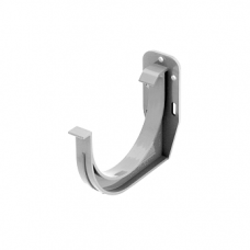 Гак  жолоба, пвх, d-75 мм, білий, BRYZA