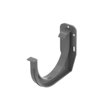 Гак  жолоба, пвх, d-150 мм, графіт, BRYZA