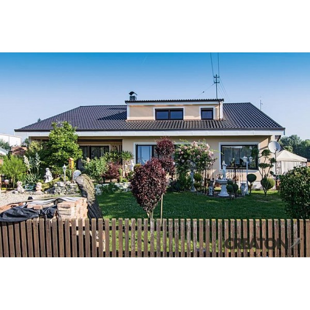 Керамічна черепиця Creaton Harmonie, Nuance, колір Антрацит