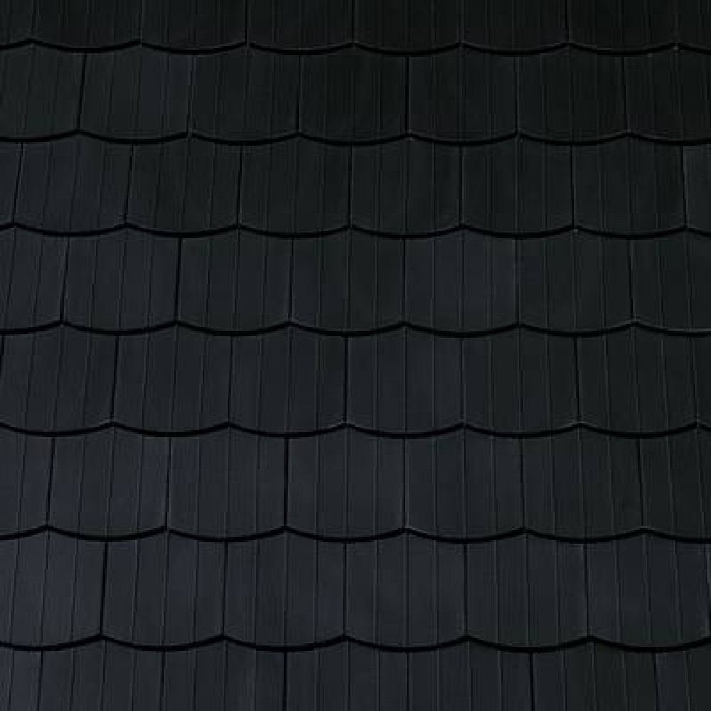 Керамічна черепиця Creaton Biber Profil + Sachsischer 15,5x38x1,2, Антрацит