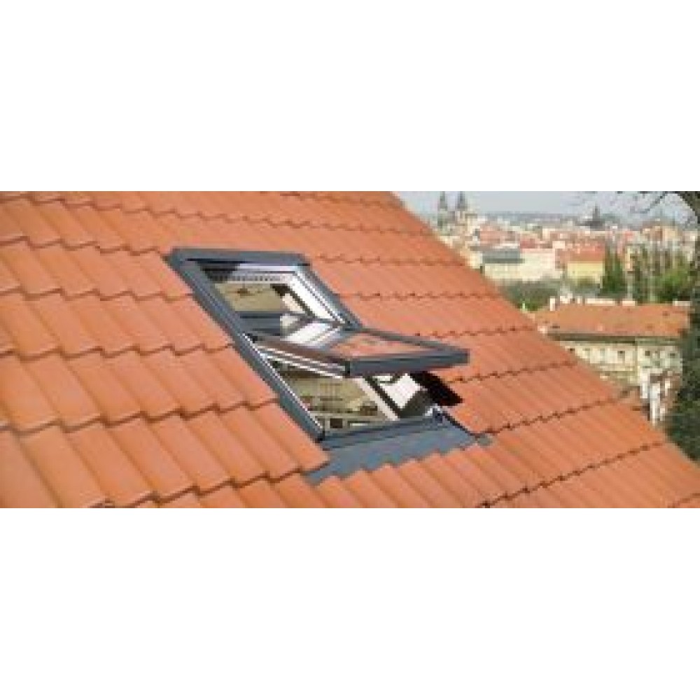 Дерев&apos;яне мансардне вікно, FTP-V L3, 78x140, Середньооборотне відкривання, Fakro