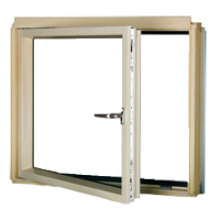 Карнизное деревянное окно, BDL L3, 94x95, Fakro