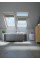 Мансардне вікно (ПВХ), PTP U3, 78x118, Середньооборотне відкривання, Fakro