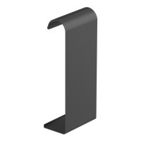 Сполучник з обличчям STAL2, 125/80 мм, колір Графіт, Galeco