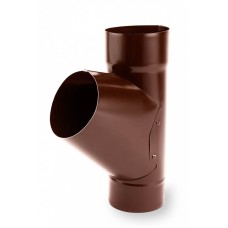 Трійник 67 грн STAL, 152 (130 )/90 мм, колір Темно-коричневий, Galeco