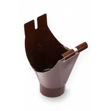 Воронка 135/90 мм STAL, 152 (130 )/90 мм, колір Темно-коричневий, Galeco