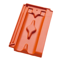 Керамічна черепиця Koramic Herzziegel, Червоний