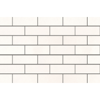 Облицювальна клінкерна цегла, 230х70х76 мм, Blanco Artico, La Paloma ceramicas