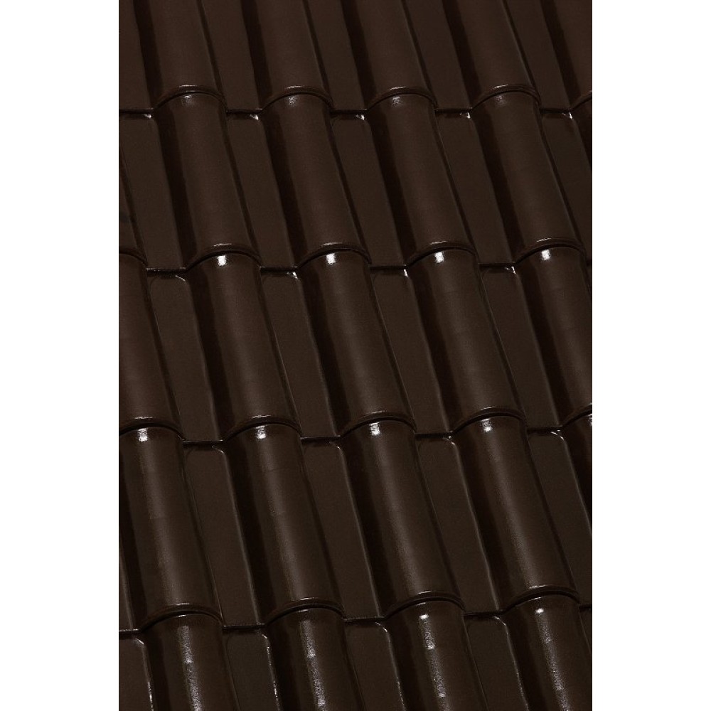 Керамічна черепиця Margon Roman Plus-Ultra Glazed Amarante Brown