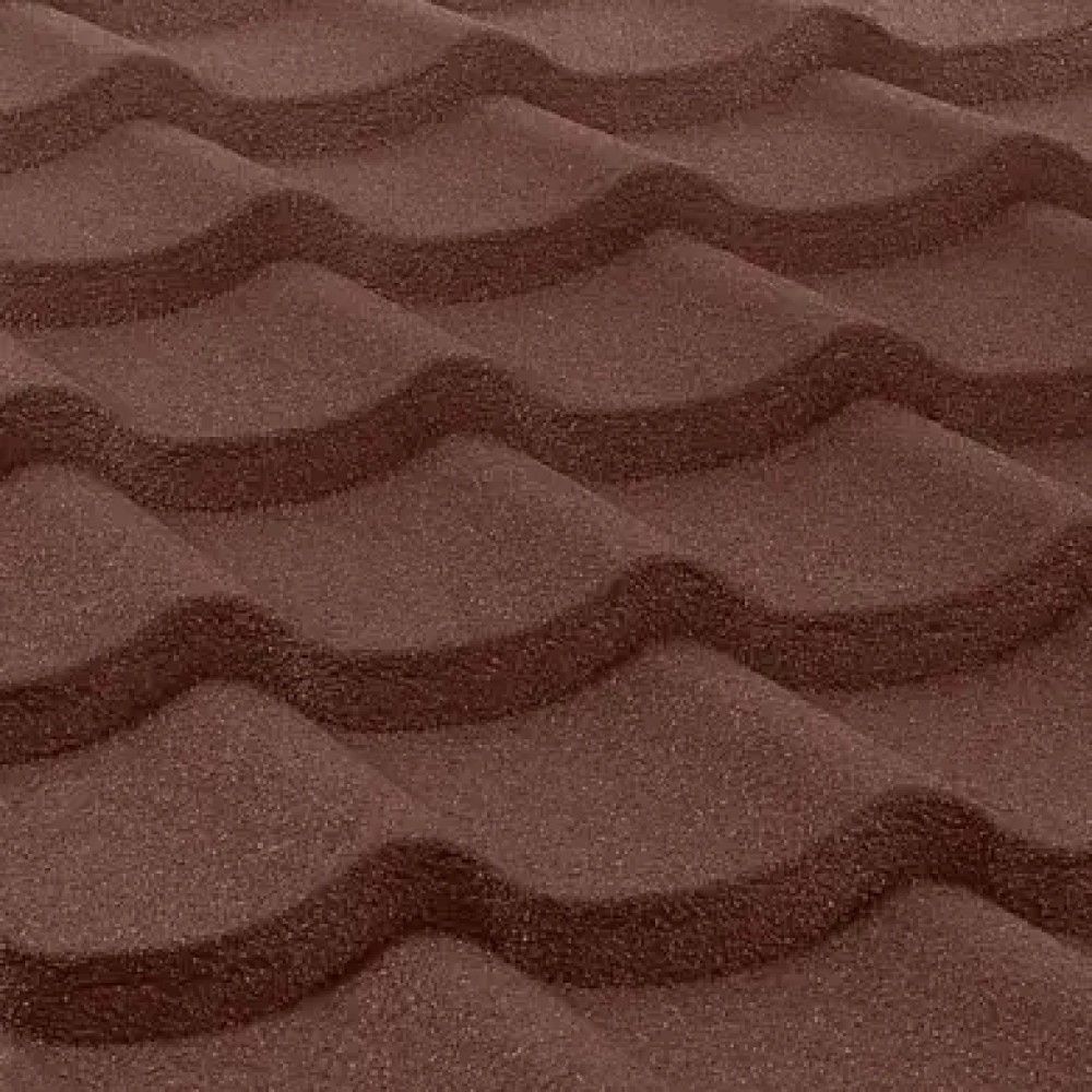 Композитна черепиця QueenTile Standard Brown