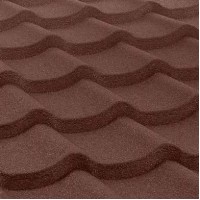 Композитна черепиця QueenTile Standard Brown