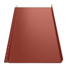 Клікфальц RUUKKI Classic Silence (C,D) Poliester Rough mat 0,50 мм RR29 Червоний