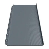 Клікфальц RUUKKI Classic Design 355 C/M + Sound ins. Green Coat Pural mat BT 0,50 мм RR23 Гірський сірий