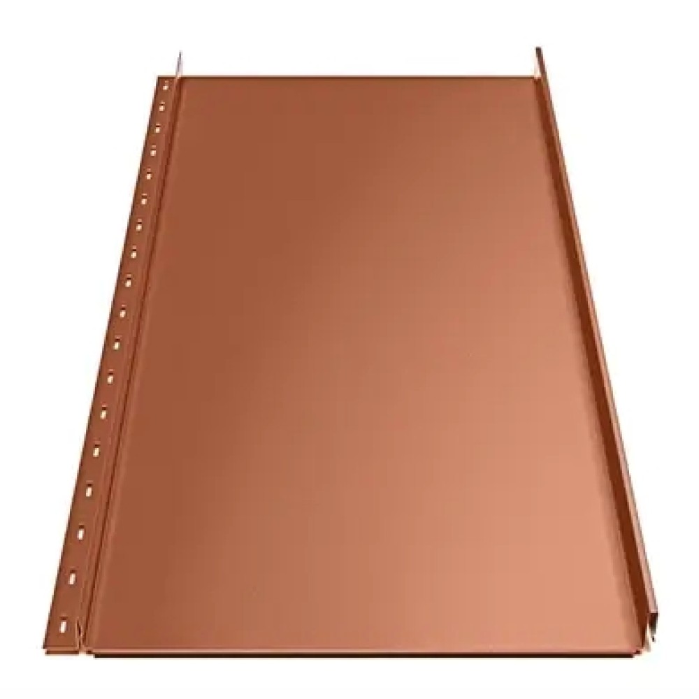 Клікфальц RUUKKI Classic (С,М) R40 Crown BT 0,50 мм RR750 Цегляно-червоний