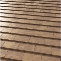 Керамическая черепица Borja TECH Flat 10, Tokyo Copper, Tejas Borja