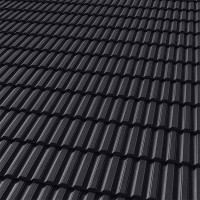 Керамическая черепица  Borja TECH Technica 10, Graphite, Tejas Borja