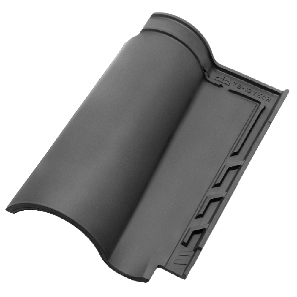 Керамічна черепиця Borja TECH TB 10, Graphite, Tejas Borja