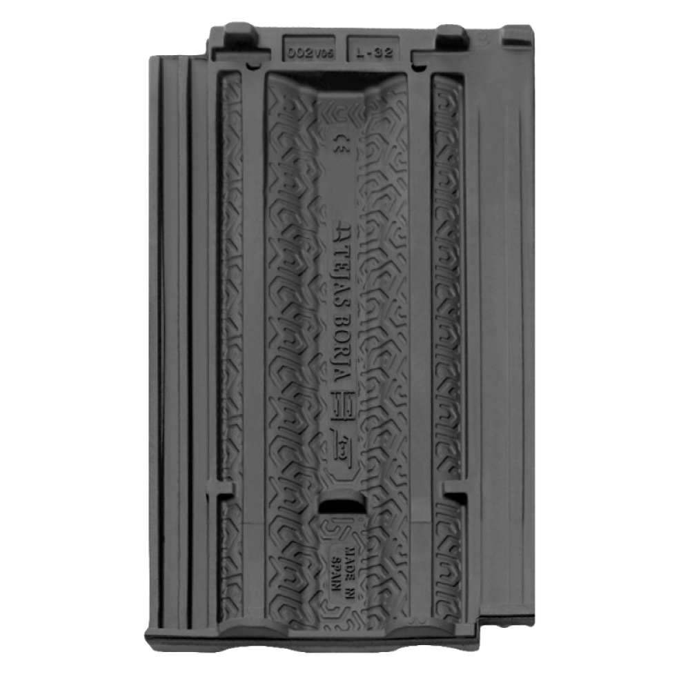 Керамическая черепица  Borja TECH Technica 10, Graphite, Tejas Borja