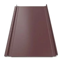 Кликфальц Tile "Классика" матполиэстер U.S.Steel 0.50 mm RAL 3005 Красный