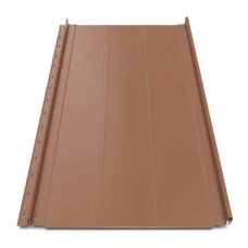 Клікфальц Tilе "Трапеція" матполіестер Dongbu 0.50 mm RAL 8004 Теракота