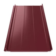 Клікфальц Tilе "Трапеція" поліестер U.S.Steel 0.50 mm RAL 3005 Червоний