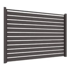 Ламель Tile Ранчо-Вестерн 130х3000мм Hight Build мат USSteel 0,50мм RAL 8019 Коричневый