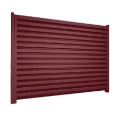 Ламель Tile Ранчо-Винчестер 198х3000мм Hight Build мат U.S.Steel 0,50мм RAL 3005 Красный