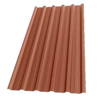 Профнастил Tilе НС-35 полиэстер USSteel 0.50 mm RAL 8004 Терракота