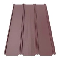 Кликфальц Tile "Фальц настил" матполиэстер SeAH 0.45 mm RAL 3005 Красный
