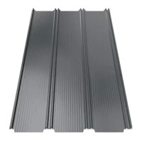 Кликфальц Tile "Фальц настил" полиэстер U.S.Steel 0.45 mm RAL 7016 Графит