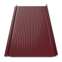 Кликфальц Tile "Волна" полиэстер Arcelor Nippon 0.40 mm RAL 3005 Красный