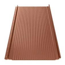 Клікфальц Tilе "Хвиля" поліестер SeAH 0.45 mm RAL 8004 Теракота