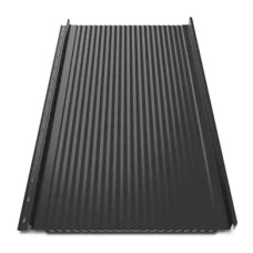 Клікфальц Tilе "Хвиля" поліестер SeAH 0.45 mm RAL 9005 Чорний