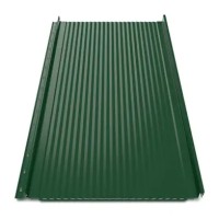 Кликфальц Tile "Волна" полиэстер U.S.Steel 0.45 mm RAL 6005 Зеленый