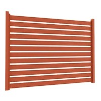 Ламель Tile Ранчо-Буфало 170х3000мм матполиэстер U.S.Steel 0,45мм RAL 8004 Терракота