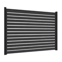 Ламель Tile Ранчо-Родео 135х3000мм полиэстер двухстр. USSteel 0,45мм RAL 9005 Черный