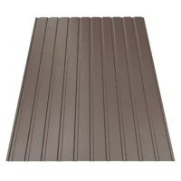Профнастил Tilе С-8 матполиэстер USSteel 0.50 mm RAL 8019 Коричневый