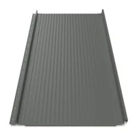 Клікфальц Tilе "Хвиля" матполіестер U.S.Steel 0.45 mm RAL 7024 Сірий