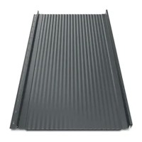 Кликфальц Tilе "Волна" полиэстер USSteel 0.50 mm RAL 7016 Графит