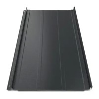 Клікфальц Tilе "Трапеція" матполіестер SeAH 0.45 mm RAL 9005 Чорний
