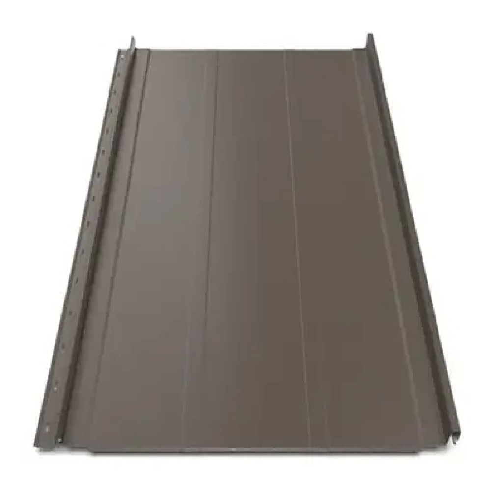 Клікфальц Tilе Трапеція матполіестер U.S.Steel 0.50 mm RAL 8019 Коричневий