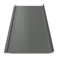 Кликфальц Tile "Трапеция" матполиэстер Voestalpine 0.50 mm RAL 7024 Серый